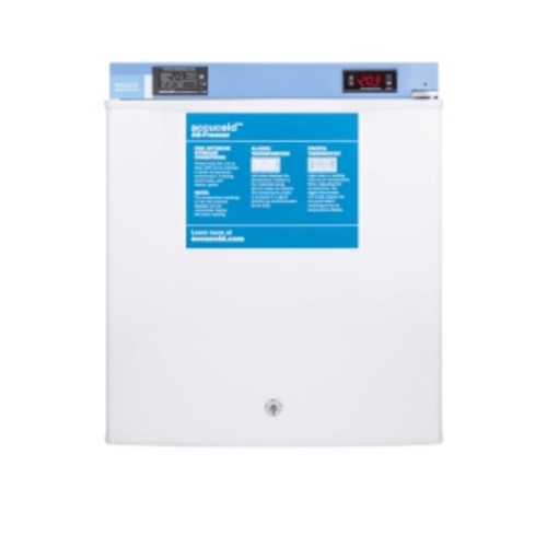 Photos - Freezer Summit FS24LMED2 Accucold MED2 19 Inch Wide 1.4 Cu. Ft. Free Standing Medical  with Digital Display and Door Lock Whi 