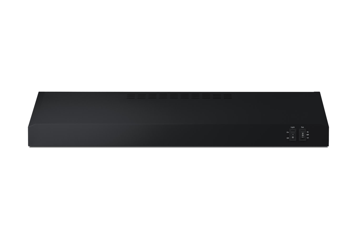 Photos - Cooker Hood Summit HC30 300 CFM 30 Inch Wide Under Cabinet Range Hood with Rocker Switch Controls Black Cooking Appliances Range Hoods U 