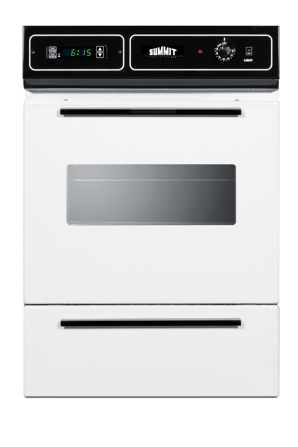Photos - Oven Summit WEM715K 24 Inch Wide 2.92 Cu. Ft. Electric Single with Removable Door White Cooking Appliances Wall s Single