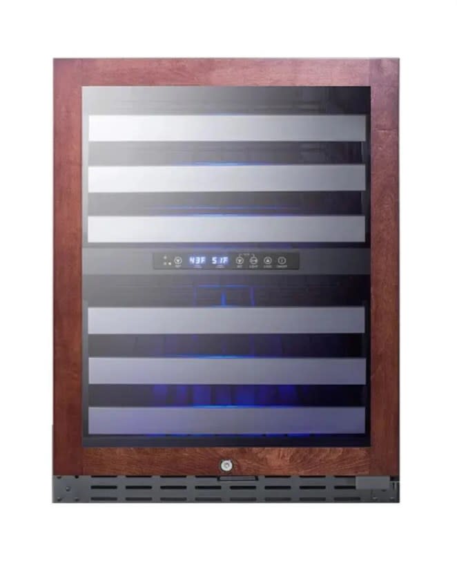 Photos - Wine Cooler Summit ALWC532PNR 24 Inch Wide 46 Bottle Capacity Panel Ready Built-In or Free Standing Panel Ready Beverage App