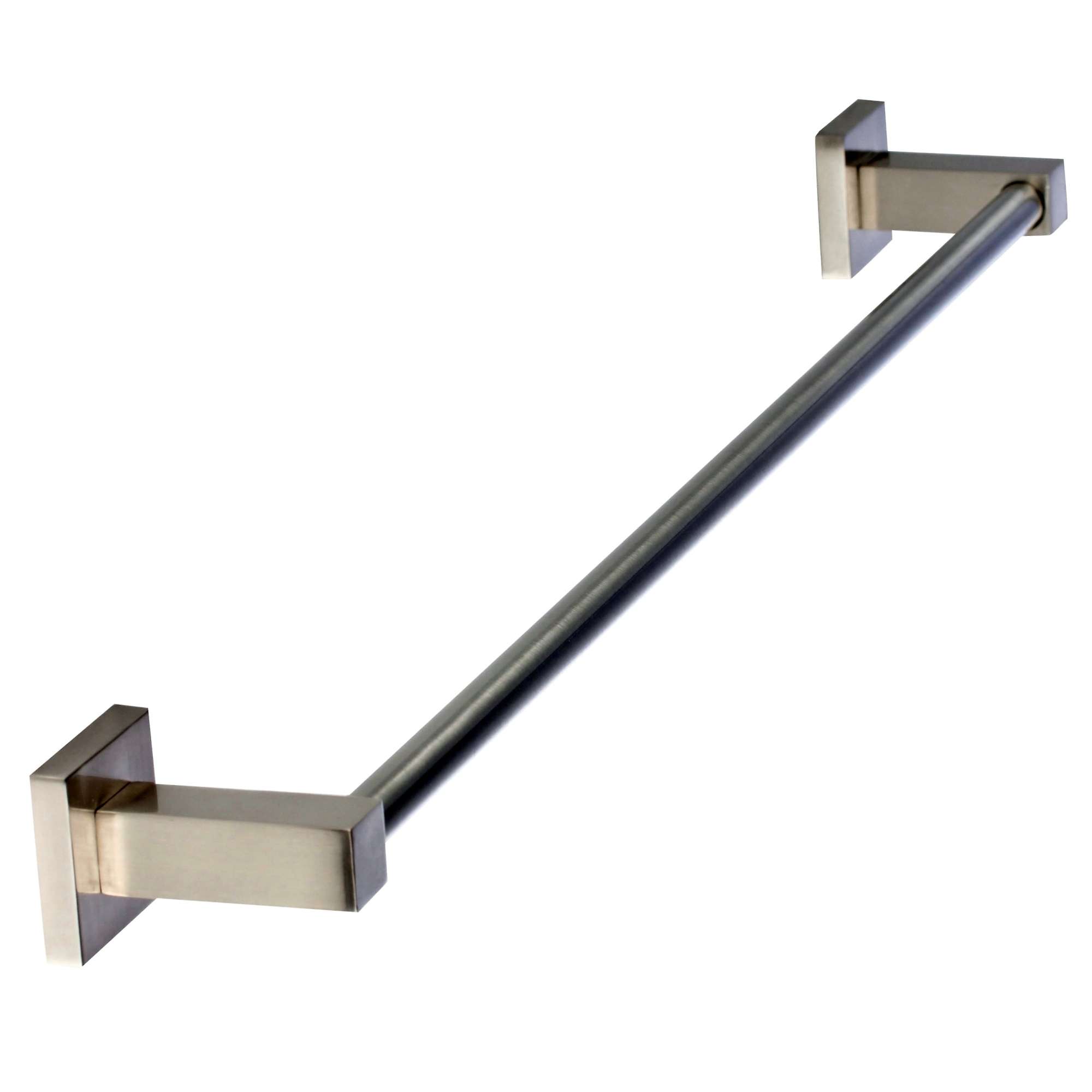 Photos - Towel Holder Baden Sure-Loc BD-TB24  24" Towel Bar Satin Nickel Bathroom Hardware and Accessories Bathroom Hardware Towel Bars BD-TB24 15 