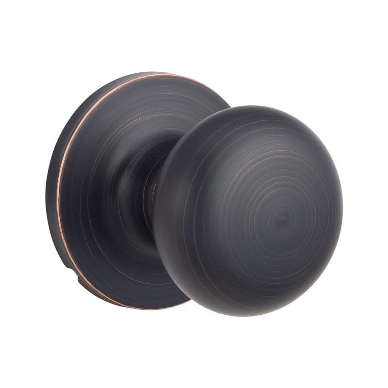 Photos - Door Handle Round Sure-Loc DU101 Durango Passage Door Knob Set with  Rose Vintage Bronze Door Hardware Door Knobs Passage Door Knobs DU10 