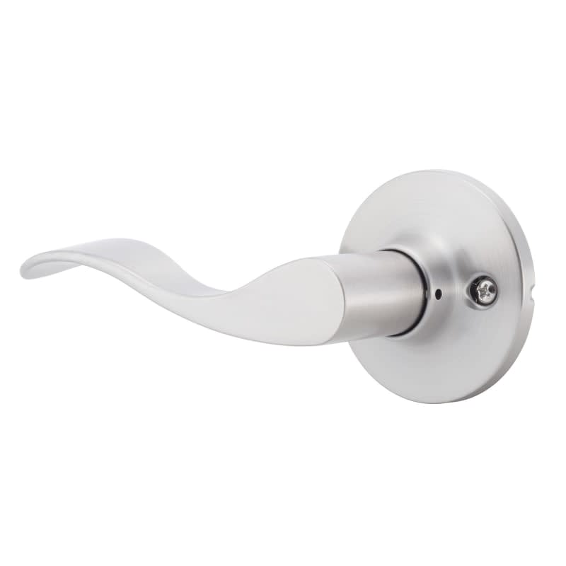 Photos - Door Handle RH Alurad Sure-Loc SB100-H RH Snowbird Right Handed Interior Trim Lever with Round Rose for Single Cylinder Handlesets Satin Nickel Do 