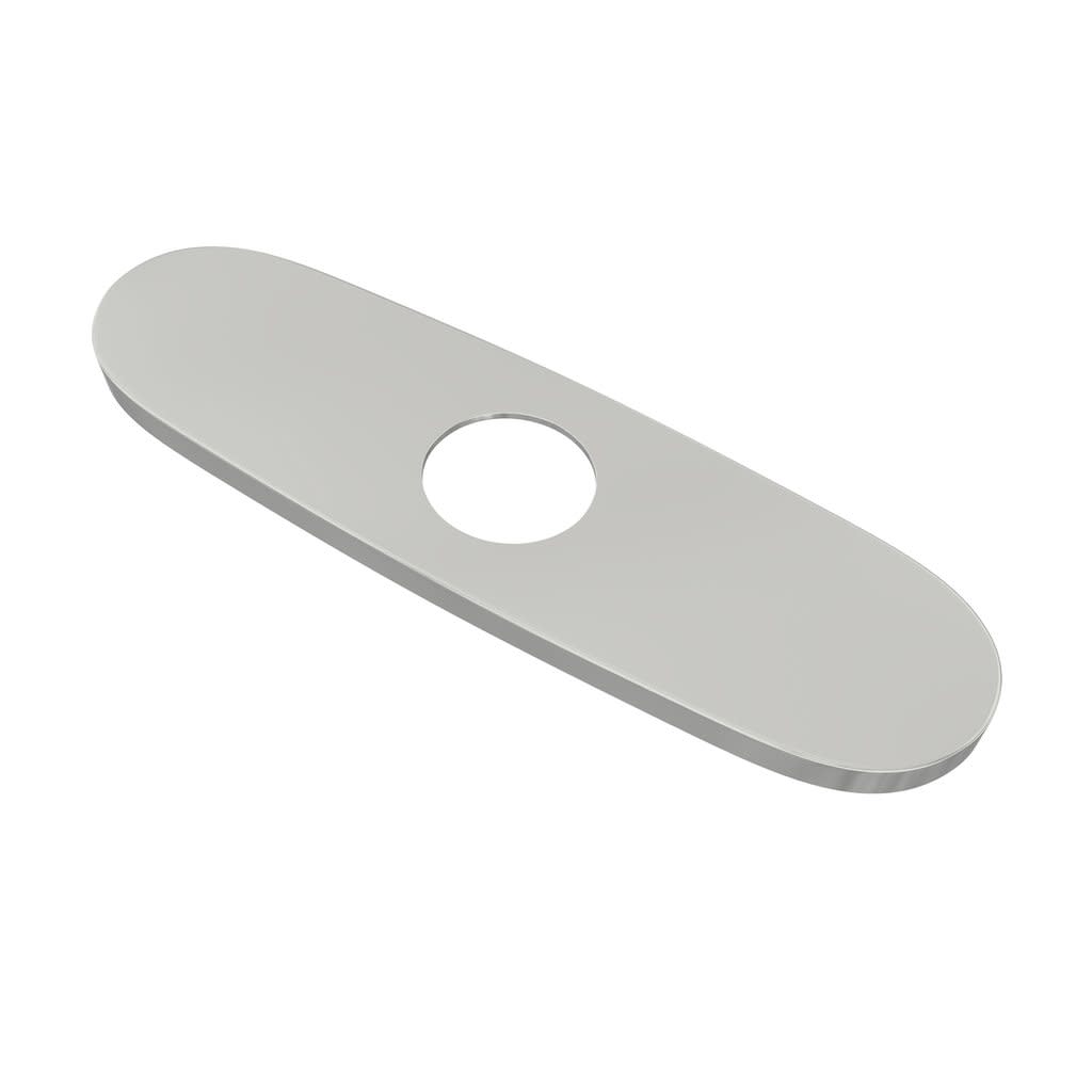 Photos - Tap Hidden Part Swiss Madison SM-KFP0 9-7/8" Escutcheon Plate Chrome Faucet Accessories and Parts Bathroom Sink Faucet Parts Escutcheons SM 