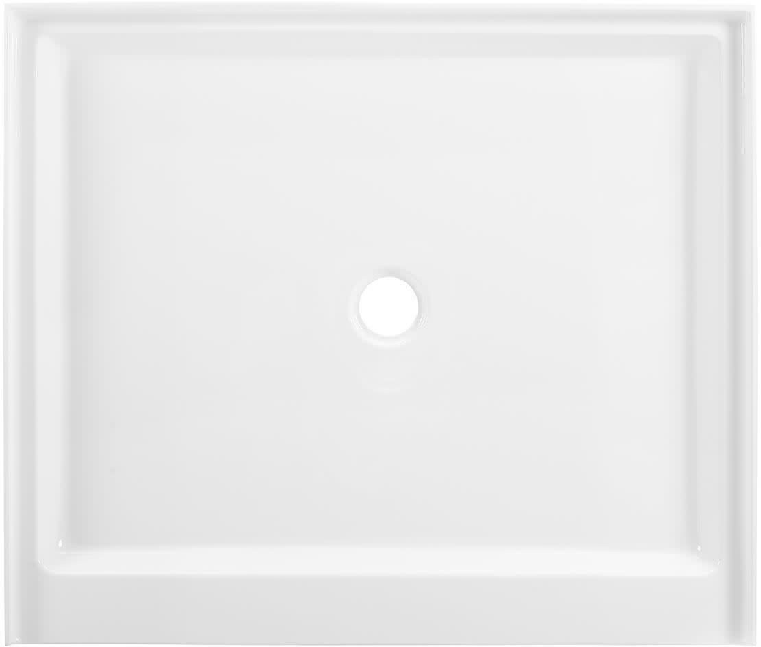 Photos - Shower Tray Swiss Madison SM-SB522 Voltaire 42" x 36" Rectangular Shower Base with Single Threshold and Center Drain Glossy White Shower 
