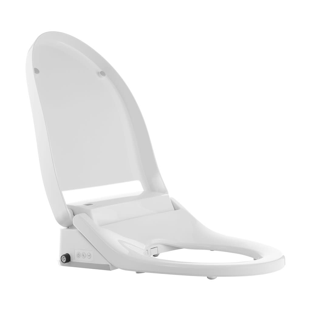 Photos - Toilet Seat Swiss Madison SM-STS01 Vivante Elongated Soft Close Bidet Seat Glossy White Toilets and Bidets Bidet Seats Elongated Bidet S 