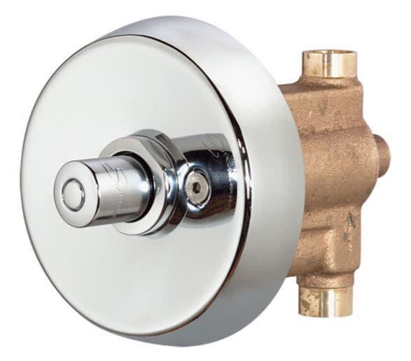 Photos - Shower System Valve Symmons 4-420 Showeroff Metering Shower  Trim - Includes Rough In  System Stainless Steel Showers  Trim Only 