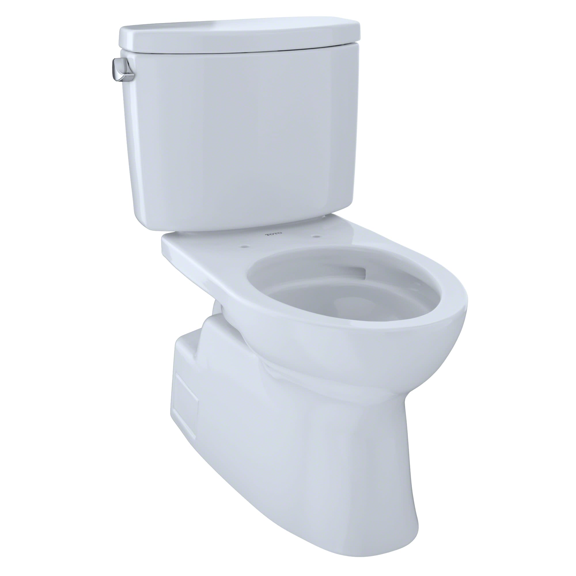 Photos - Toilet TOTO CST474CEFG Vespin II 1.28 GPF Two-Piece Elongated  with CeFiONtect and Tornado Flush® Technologies - Less Seat Co 