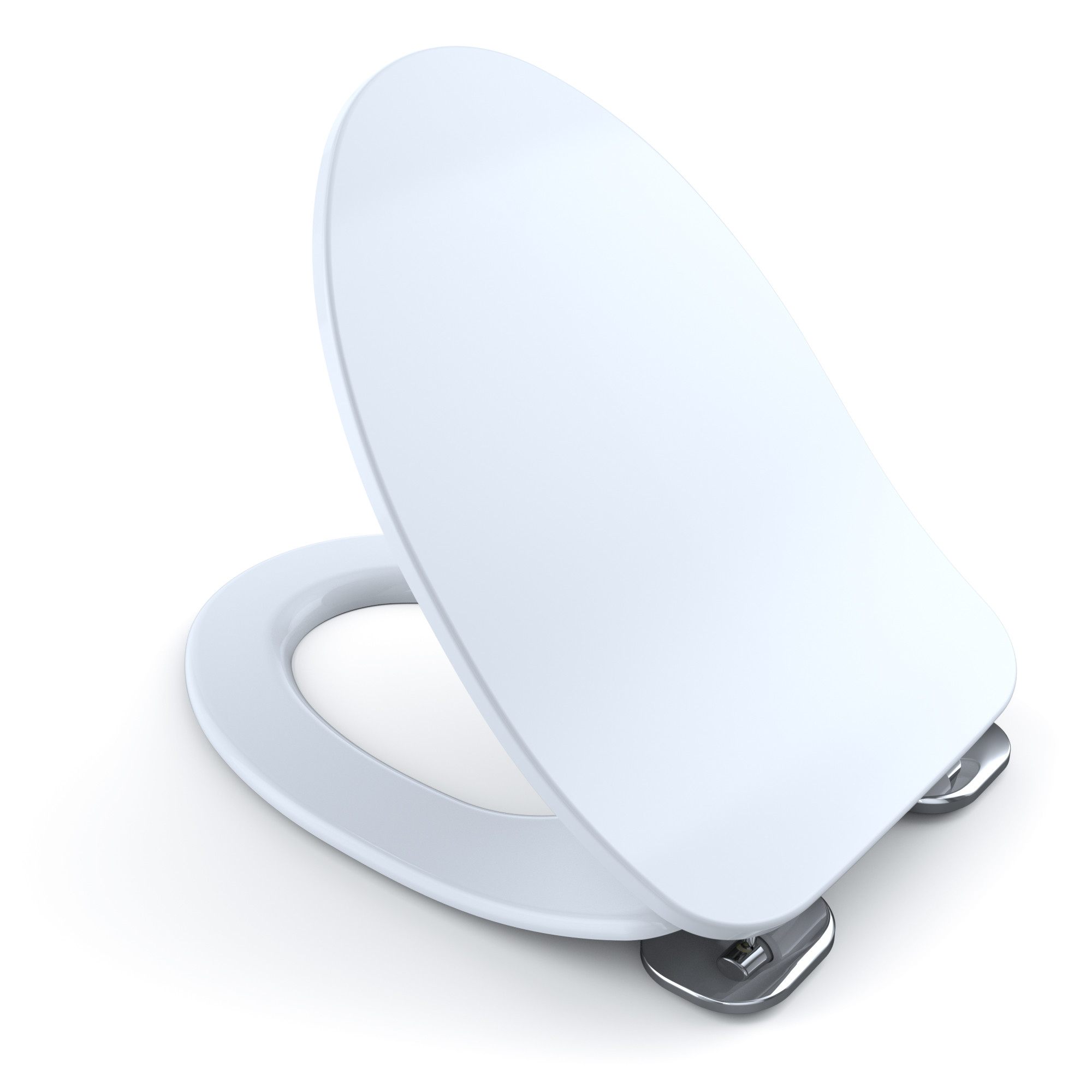 Photos - Toilet Seat TOTO SS234 Slim Elongated Closed-front  with SoftClose Cotton White Toilets and Bidets s Elongated Toi 