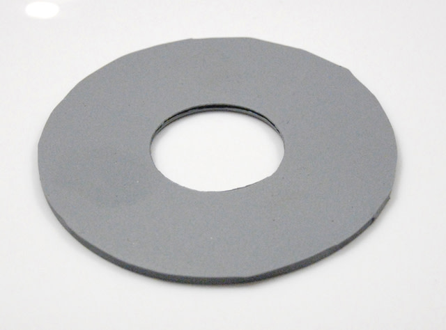 TOTO 9BU001ER Flapper Seal Gasket Gray Toilet Accessories and Parts Toilet Parts Flappers