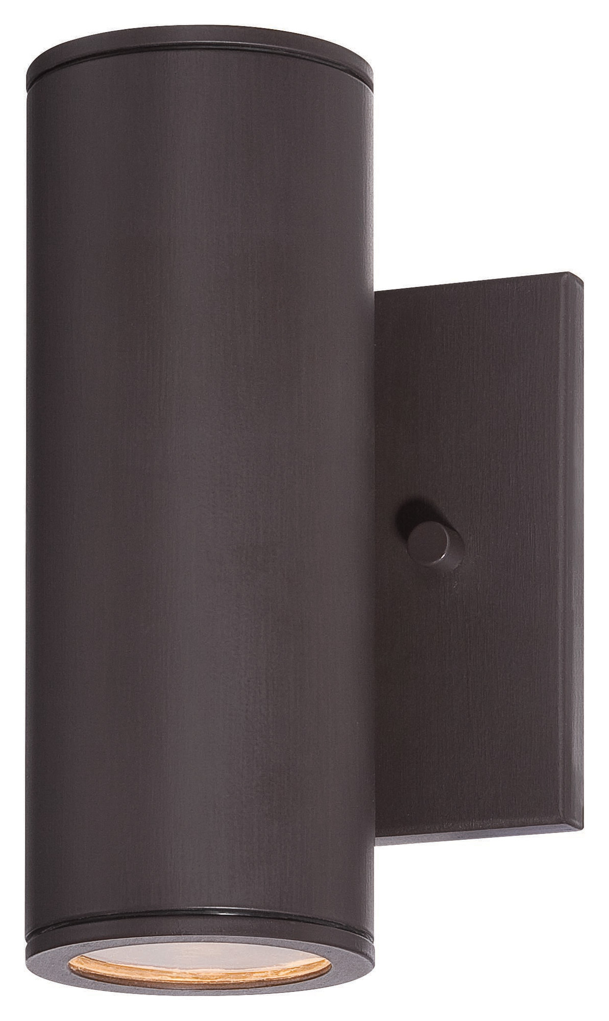 Photos - Floodlight / Street Light SkyLine The Great Outdoors 72501-615B-L 8" Tall Dark Sky ADA LED Outdoor Wall Sconce Dorian Bronze Outdoor Lighting Wall Sco