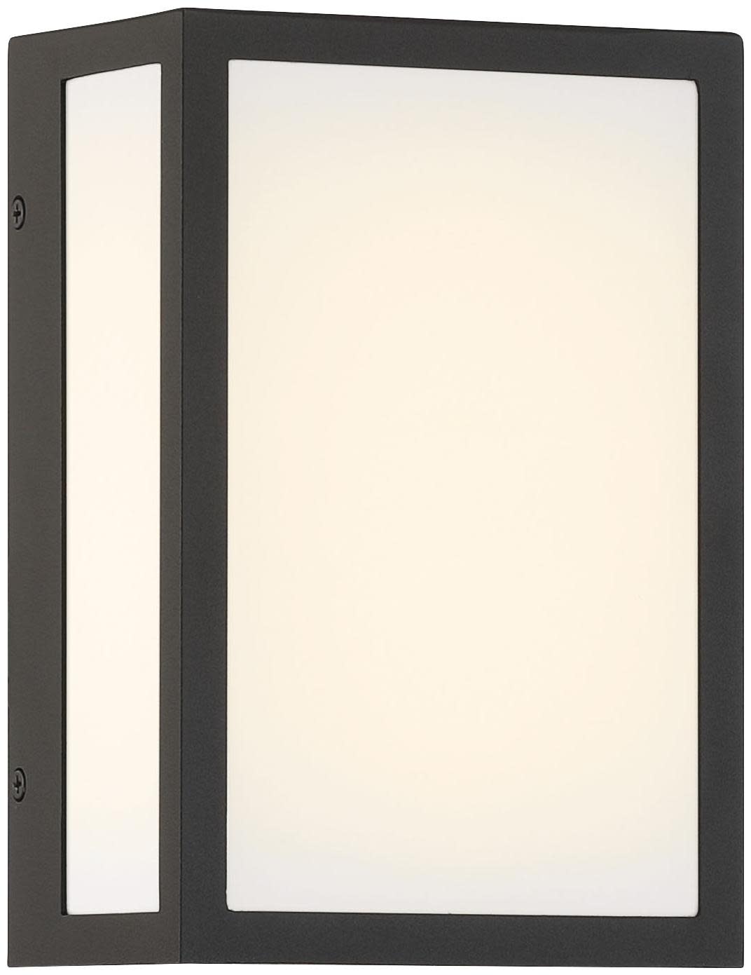 Photos - Floodlight / Street Light The Great Outdoors 77800 Marlborough 9" Tall Outdoor Wall Sconce Sand Coal Black Outdoor Lighting Wall Sconces 77800-66-L