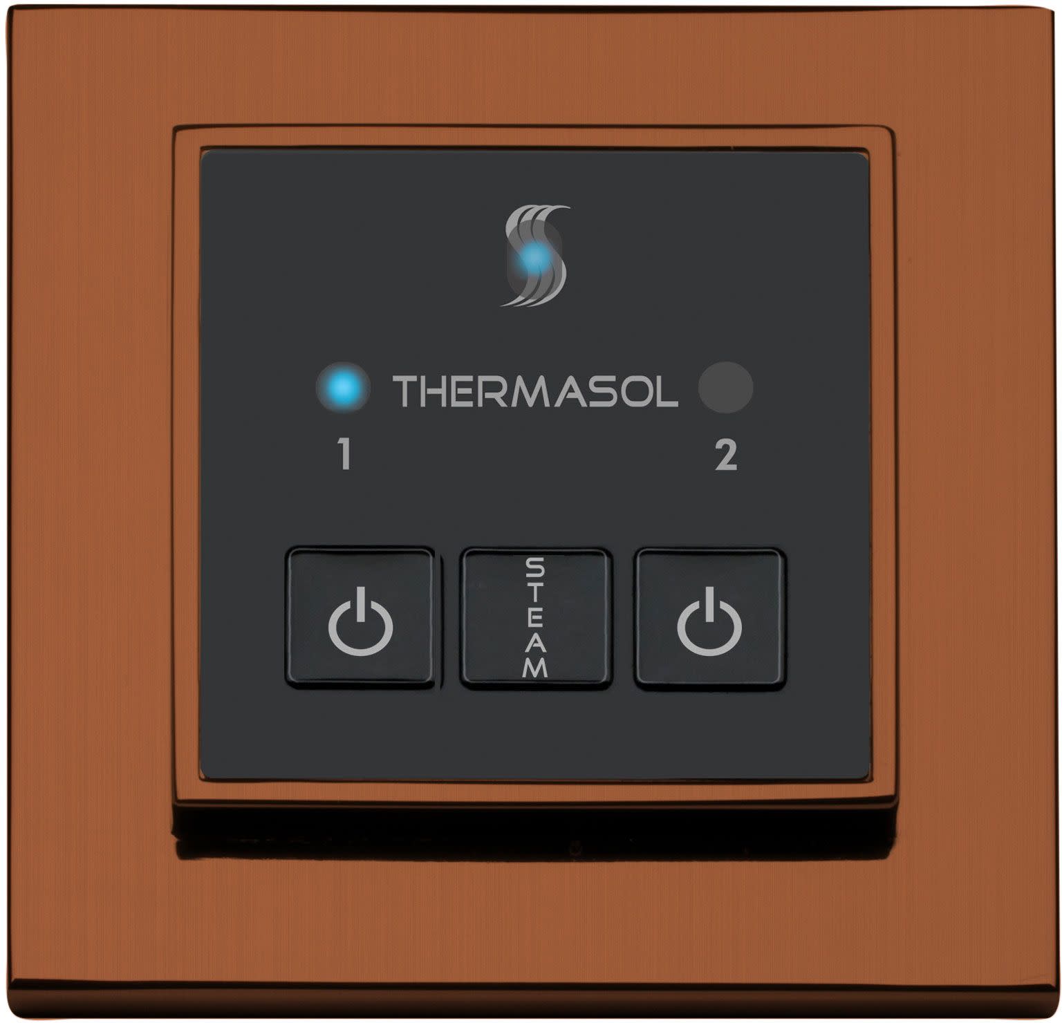 ThermaSol ESM Easy Start Programmable Steam Shower Controller Antique Copper Steam Showers Steam Shower Components Control Units