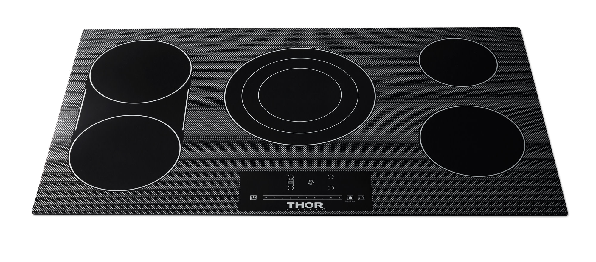Photos - Hob Thor Kitchen TEC36 36 Inch Wide 5 Burner Electric Cooktop with LightningBoil Burner Black Cooking Appliances Cooktops Electr 