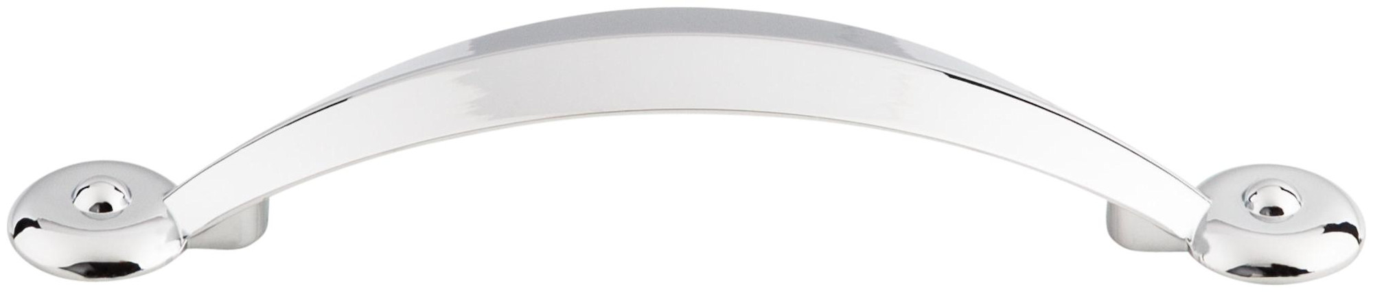 Photos - Furniture Hardware Top Knobs M1904 Angle 3-3/4 Inch Center to Center Handle Cabinet Pull from the Dakota Collection Polished Chrome Cabinet Har