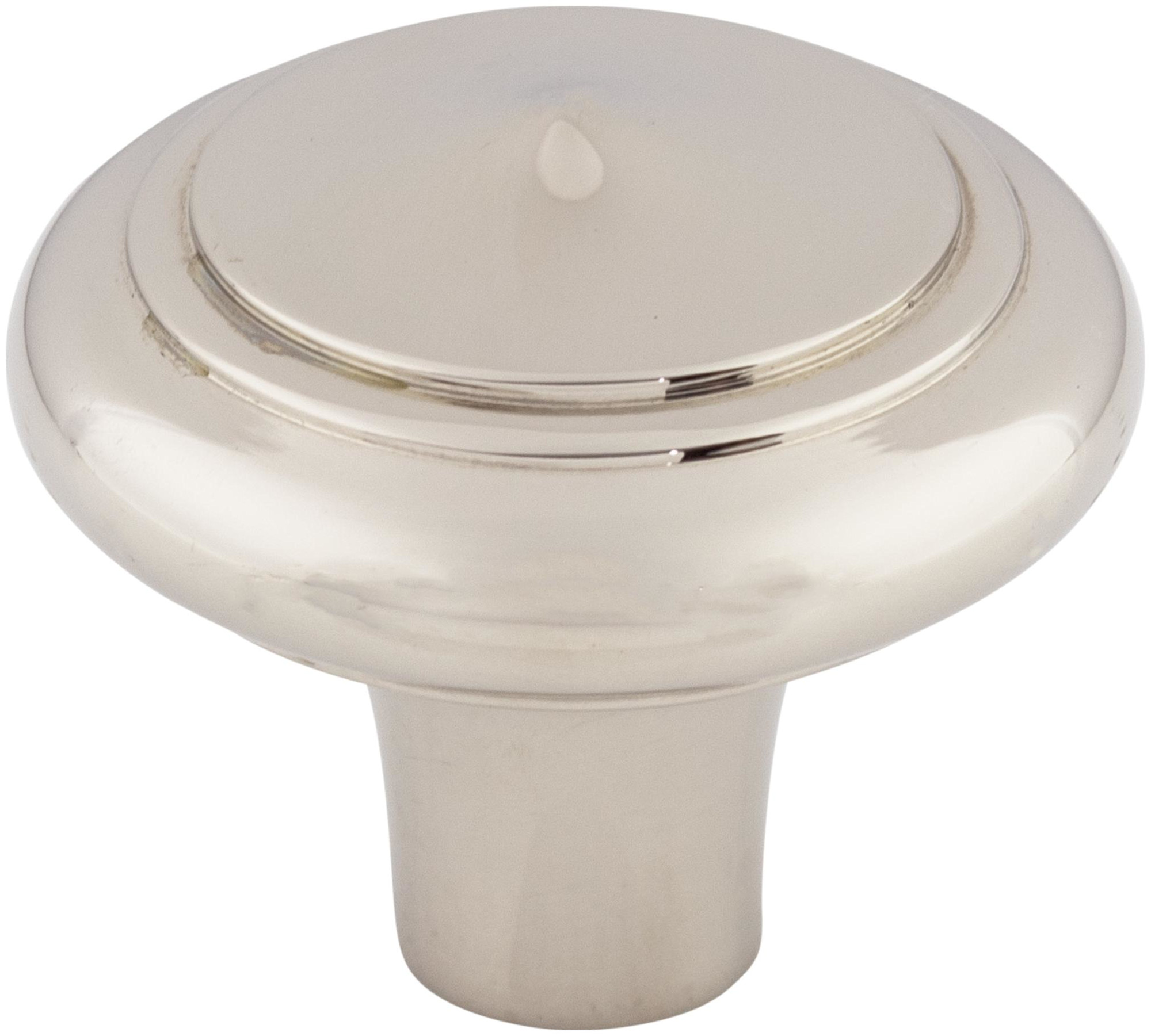 Photos - Furniture Hardware PEAK Top Knobs M2046  1-5/8 Inch Mushroom Cabinet Knob from the Aspen II Collection Polished Nickel Cabinet Hardware Knobs Mu 