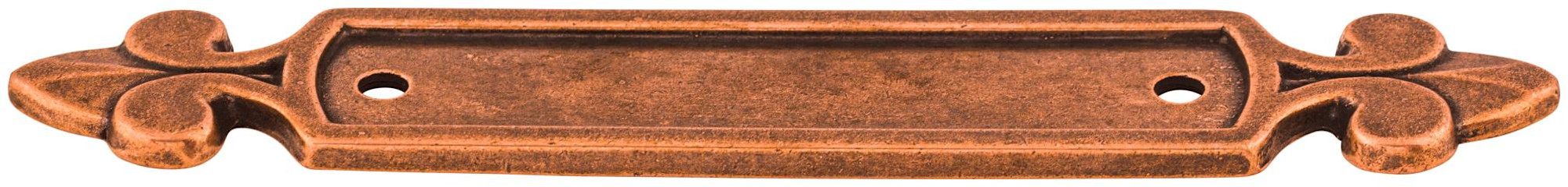 Photos - Furniture Hardware Top Knobs M221 Dover 2-1/2 Inch Center to Center Pull Backplate from the Tuscany Series Antique Copper Cabinet Hardware Cabi
