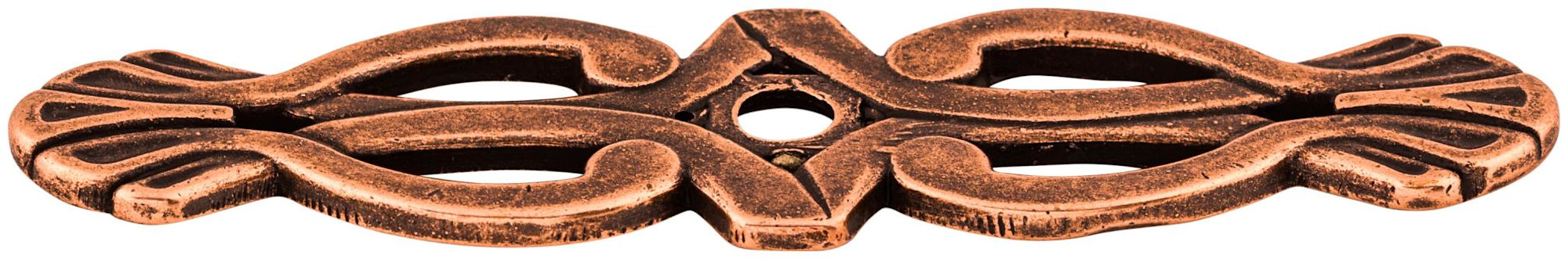 Photos - Furniture Hardware NEWTON Top Knobs M222  3-3/16 Inch Pull Backplate from the Tuscany Series Antique Copper Cabinet Hardware Cabinet Hardware Ba 