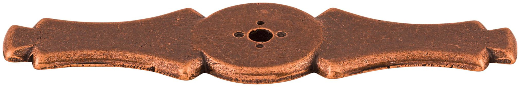 Photos - Furniture Hardware Top Knobs M224 Celtic 3-5/8 Inch Knob Backplate from the Tuscany Series Antique Copper Cabinet Hardware Cabinet Hardware Bac