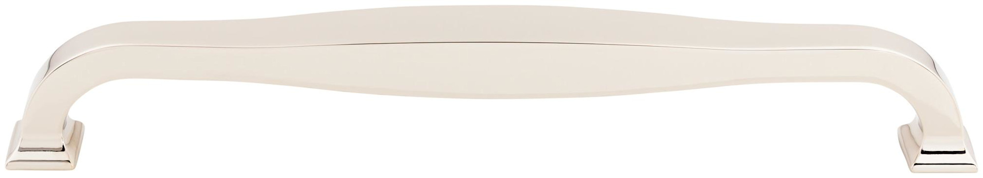 Photos - Furniture Hardware Top Knobs TK728 Contour 12 Inch Center to Center Handle Appliance Pull from the Transcend Series Polished Nickel Cabinet Har