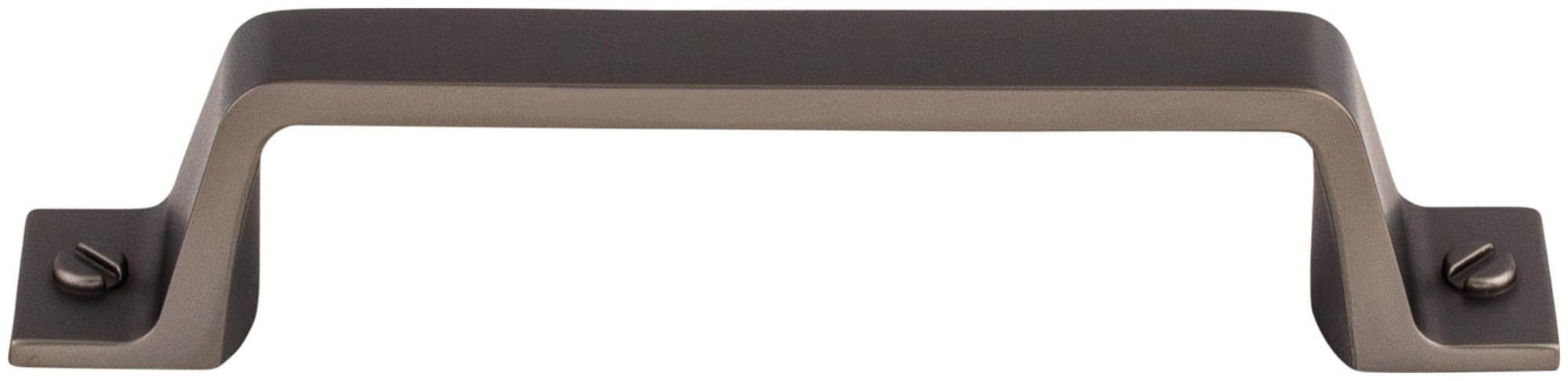 Photos - Furniture Hardware Top Knobs TK743 Channing 3-3/4 Inch Center to Center Handle Cabinet Pull from the Barrington Series Ash Gray Cabinet Hardwar