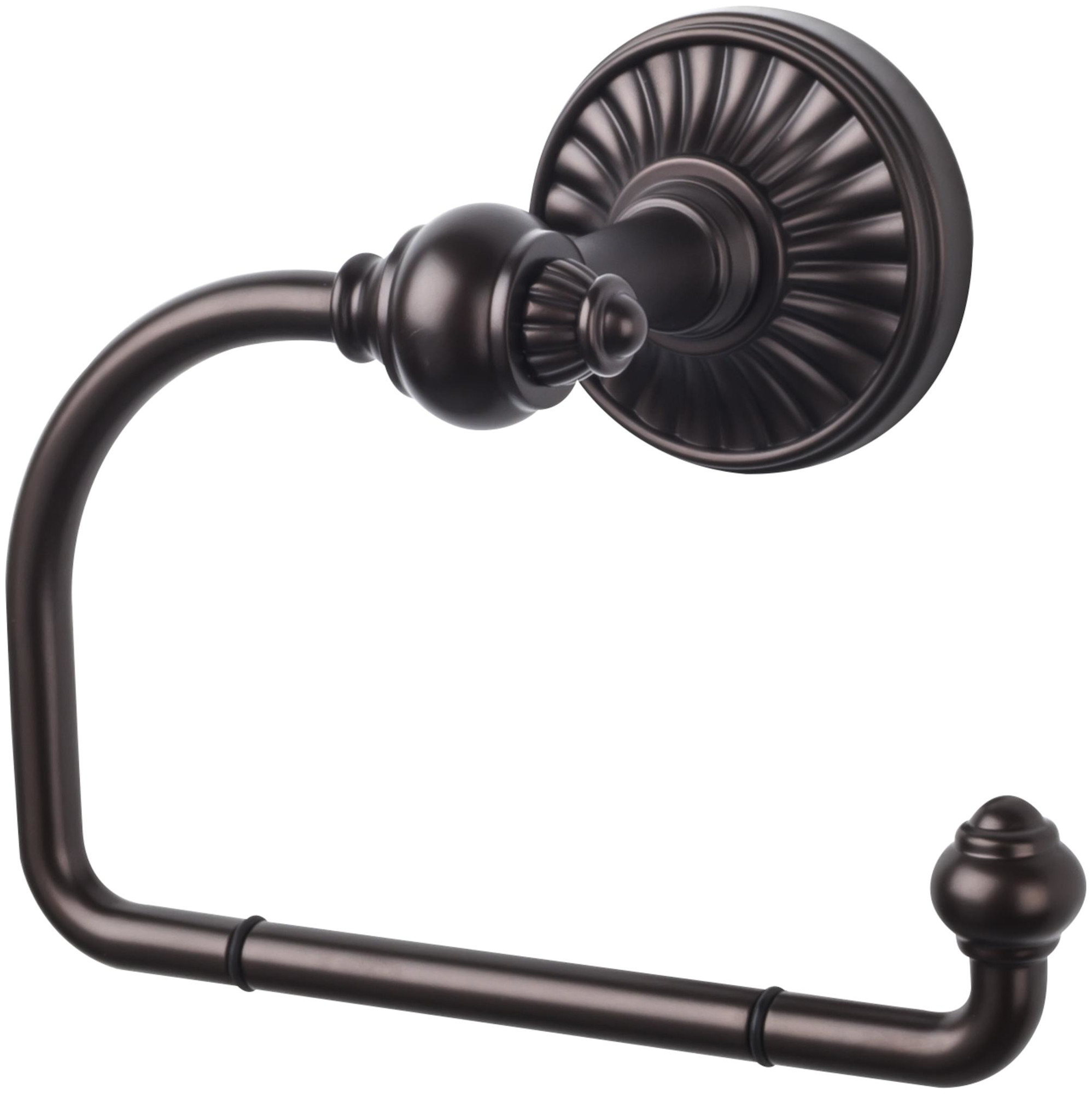 Photos - Toilet Paper Holder Tuscany Leather Top Knobs TUSC4 Tuscany Bath Tissue Hook Oil Rubbed Bronze Bathroom Hardware and Accessories Bathroom Hardware Toilet Paper 