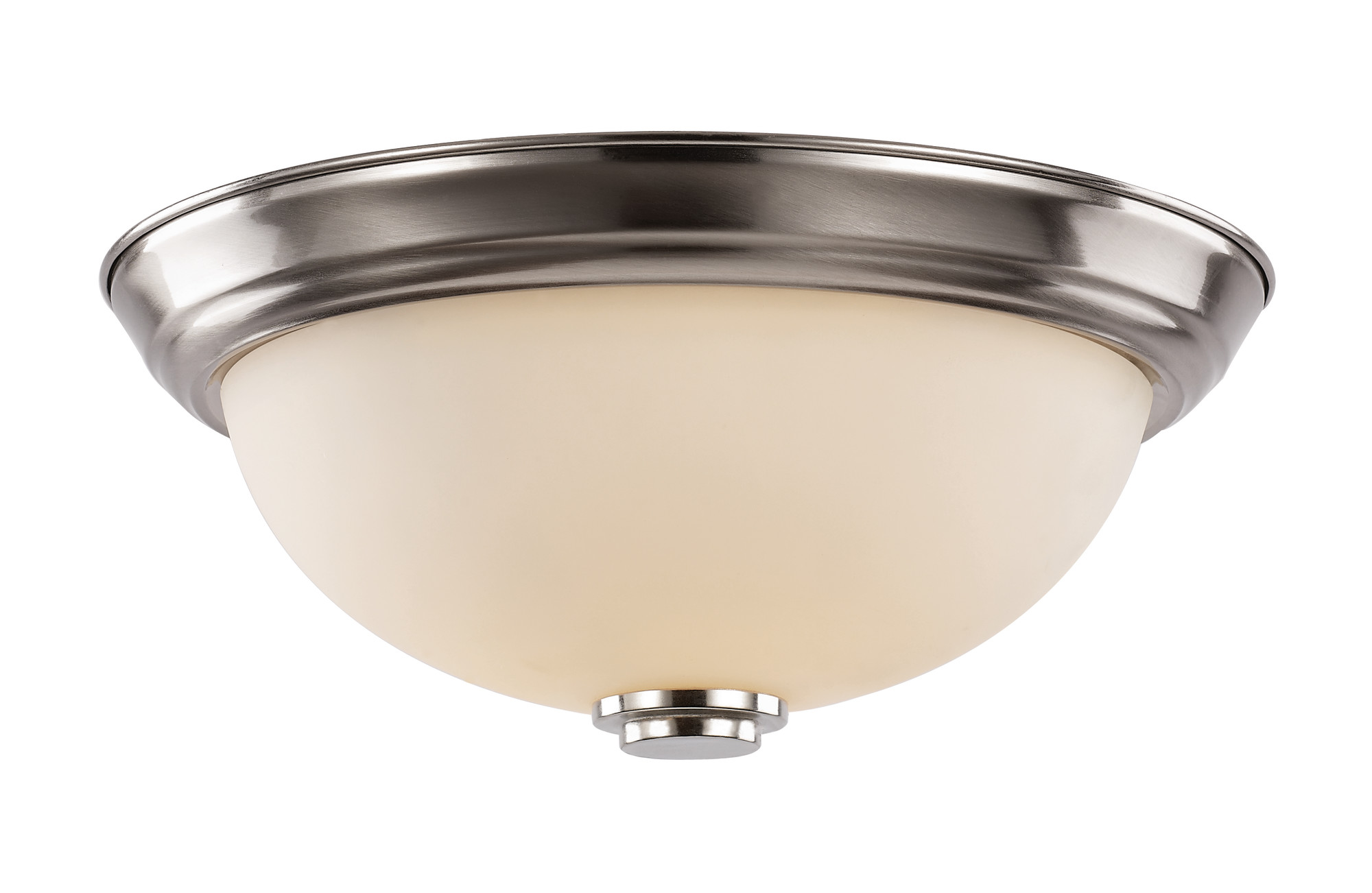 Photos - Chandelier / Lamp Trans Globe Lighting 70526-15 Mod Pod 3 Light 15" Wide Flush Mount Bowl Ceiling Fixture Brushed Nickel Indoor Lighting Ceili 