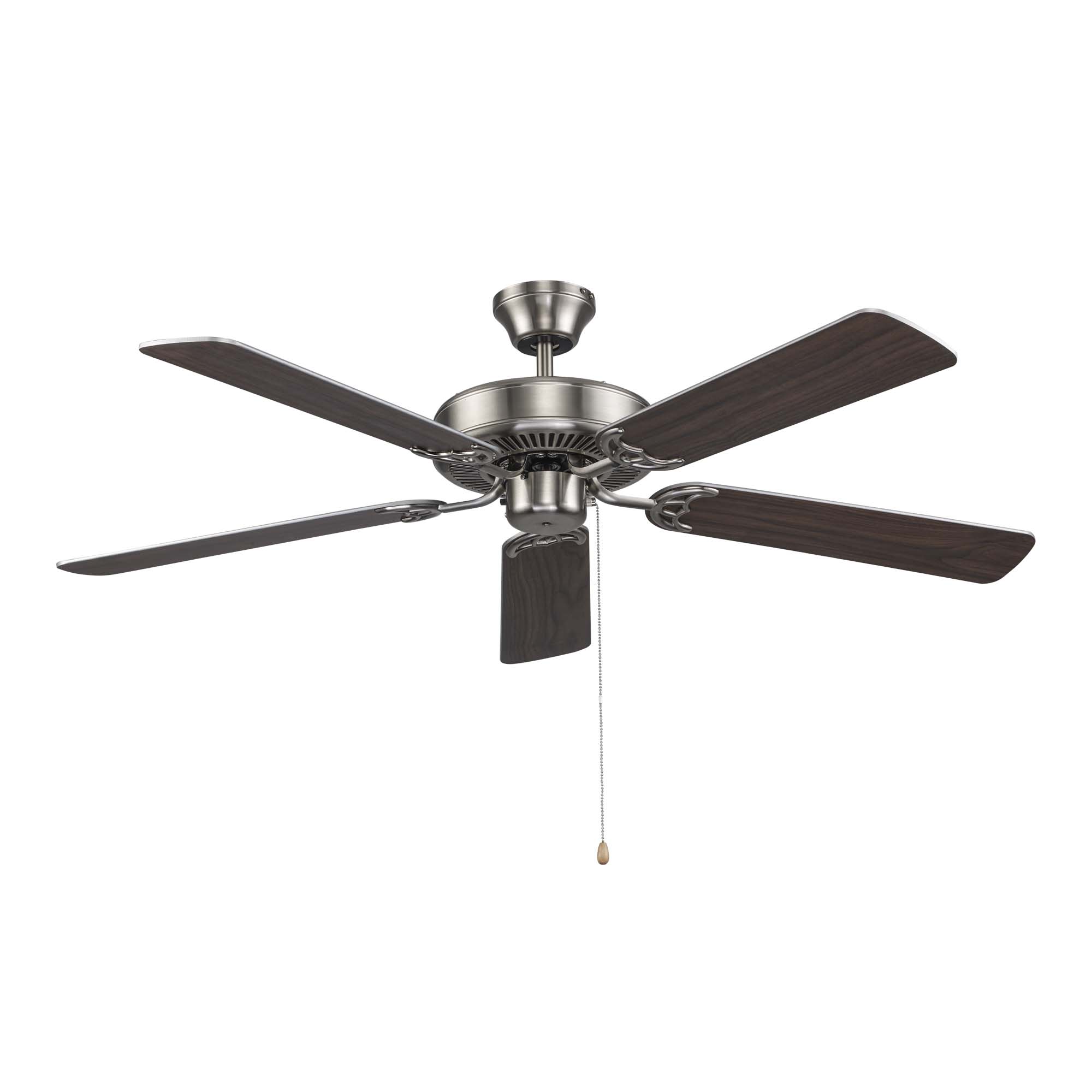 Photos - Fan Trans Globe Lighting F-1001 Seltzer 52" 5 Blade Indoor Ceiling  Brushed Nickel s Ceiling s Indoor Ceiling s F-10 