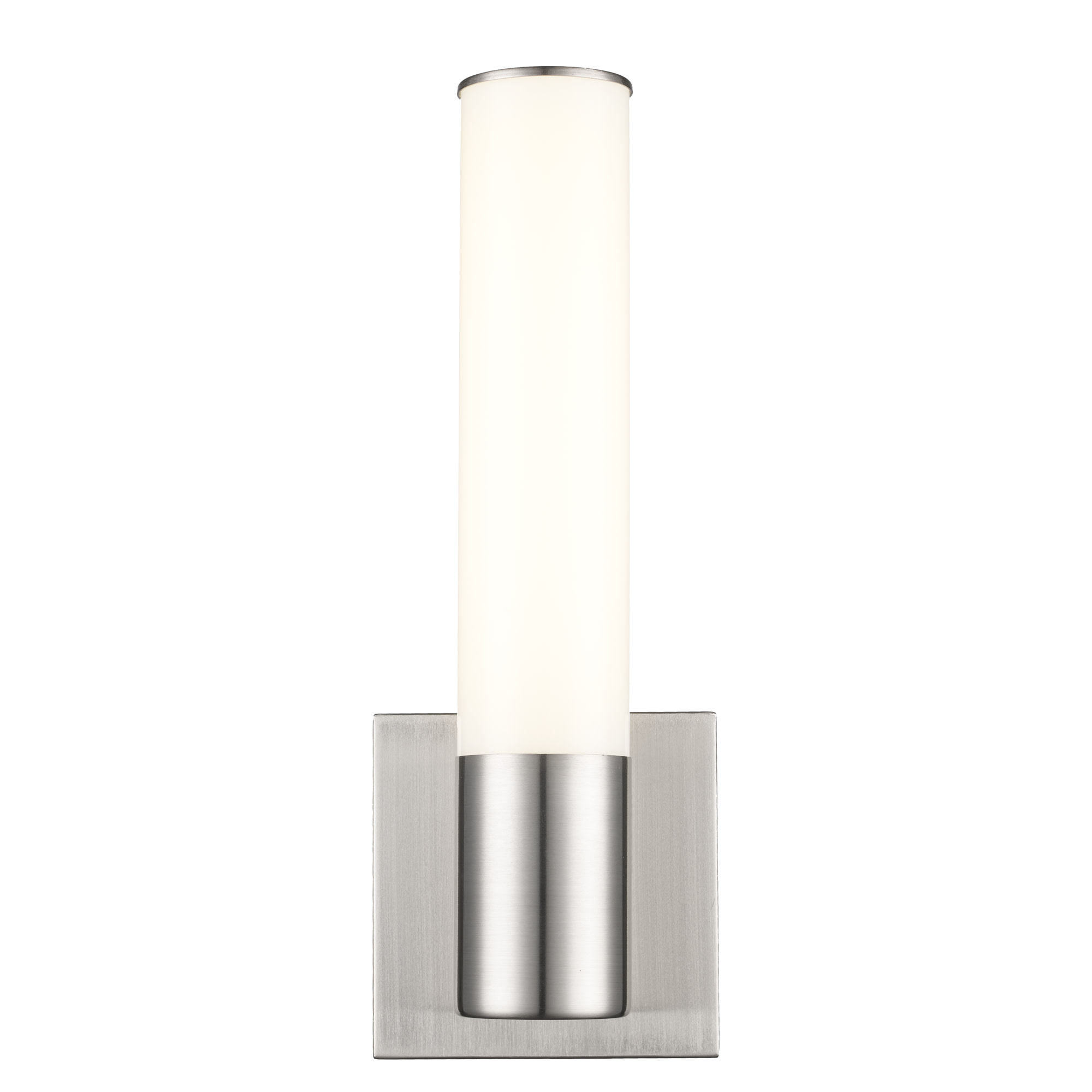 Photos - Chandelier / Lamp Trans Globe Lighting LED-22430 Saavy 14" Wide LED Bath Bar Brushed Nickel Indoor Lighting Bathroom Fixtures Bath Bar LED-224 
