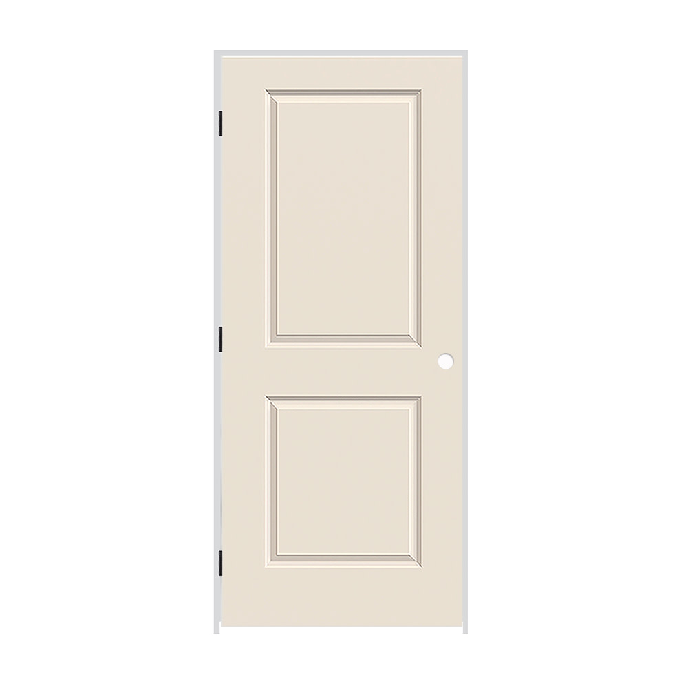 Photos - Interior Door Primed Trimlite 2068MHCCARRH10B6916 24" x 80"  2-Panel Carrera Molded Hollow Core 6-9/16" Jamb Right Hand Prehung Door with O 