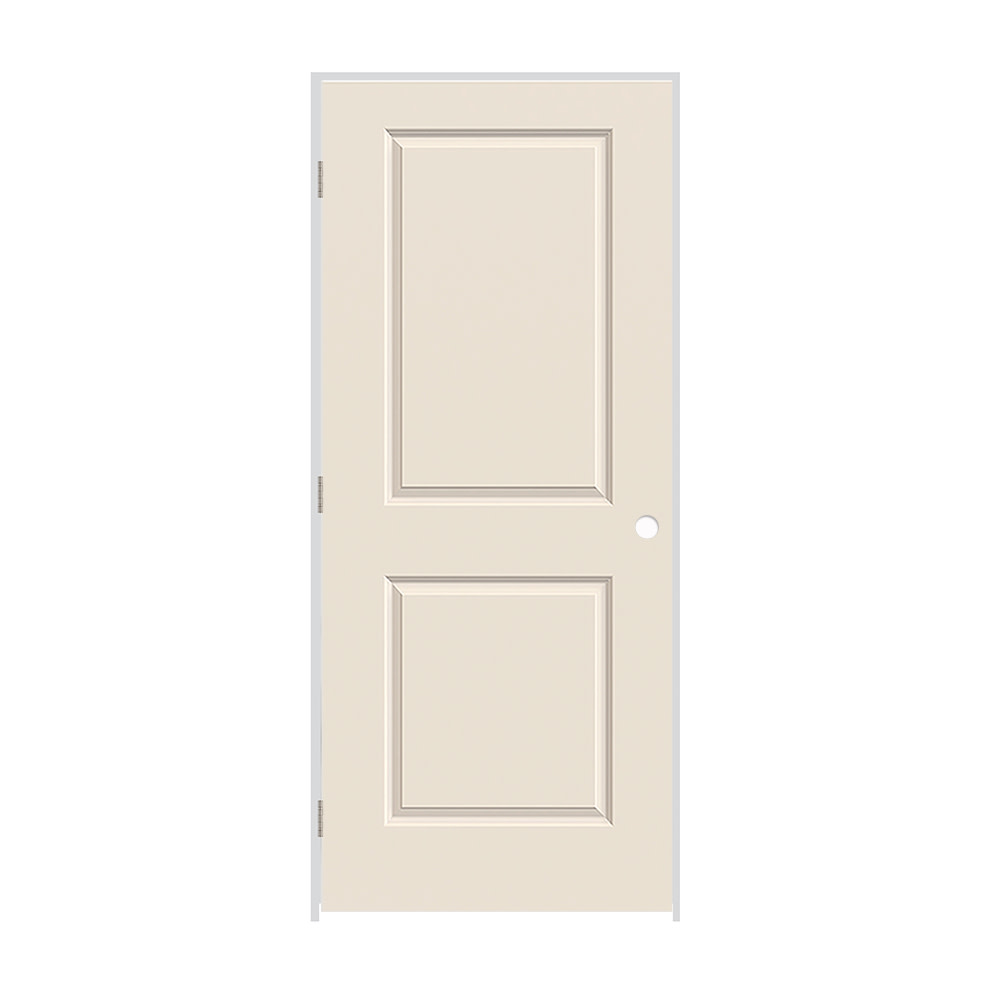 Photos - Interior Door Primed Trimlite 3068MHCCARRH156916 36" x 80"  2-Panel Carrera Molded Hollow Core 6-9/16" Jamb Right Hand Prehung Door with Sa 