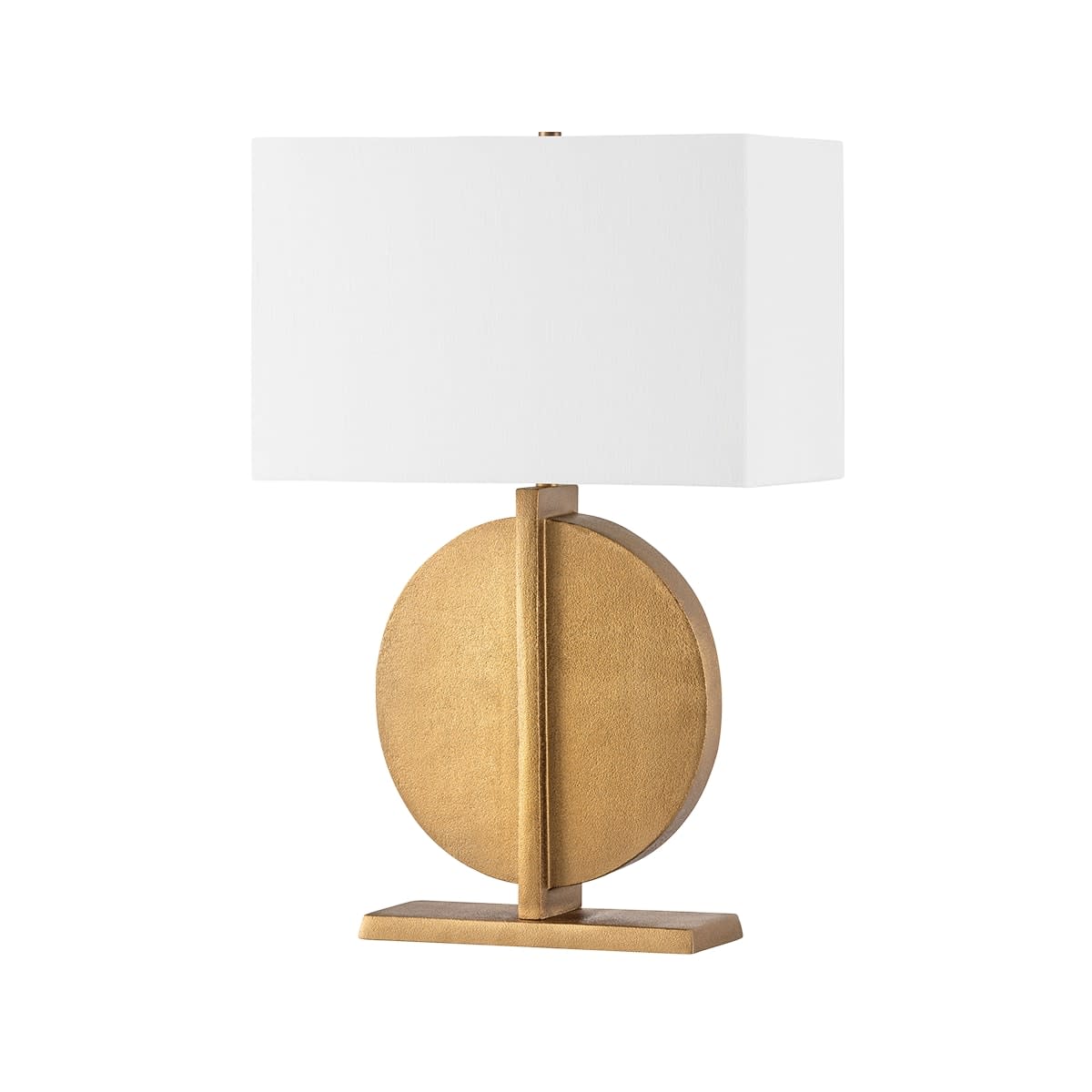 Photos - Desk Lamp Wide Troy Lighting PTL7026 Colma 15"  Buffet Table Lamp Patina Brass Lamps Table Lamps PTL7026-PBR 