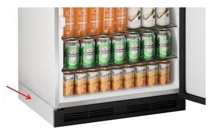 Photos - Fridges Accessory U-LINE ULAFREESTAND Free Standing Conversion Kit for  Refrigeration Appliances Stainless Steel Refrigeration Appliance 