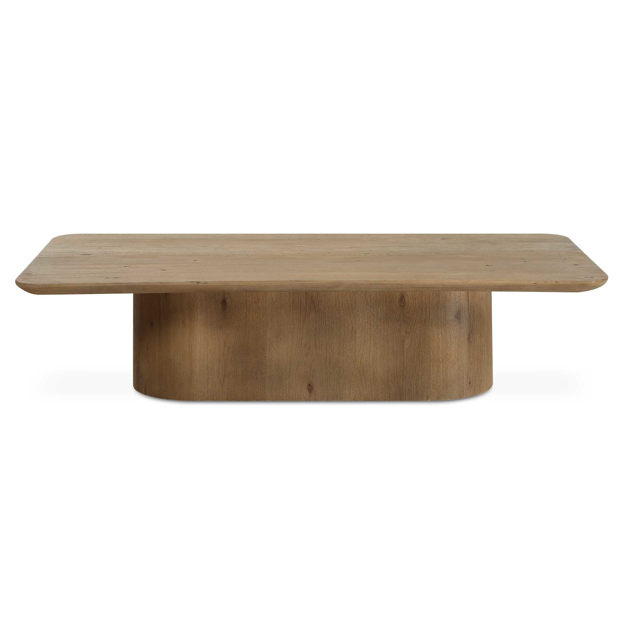 Photos - Coffee Table Uttermost 50170 Camerlin 66" Wide Wood Top Oak and Plywood Table Oak Indoor Furniture Tables Coffee 