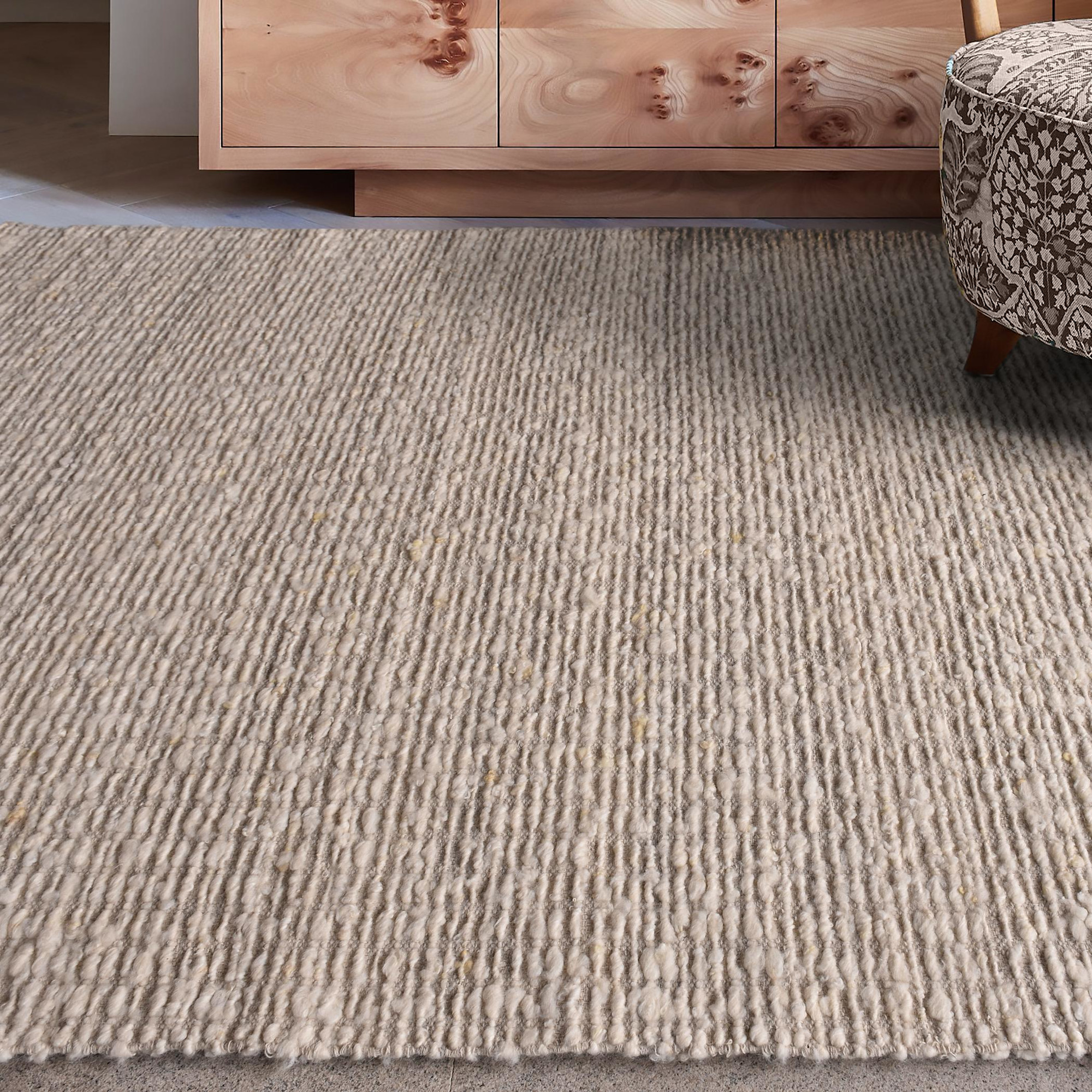 Photos - Area Rug Uttermost 71165-8 Lovelle 8' x 10' Wool Solid Indoor Rectangular  Ivory Home Decor Rugs s 