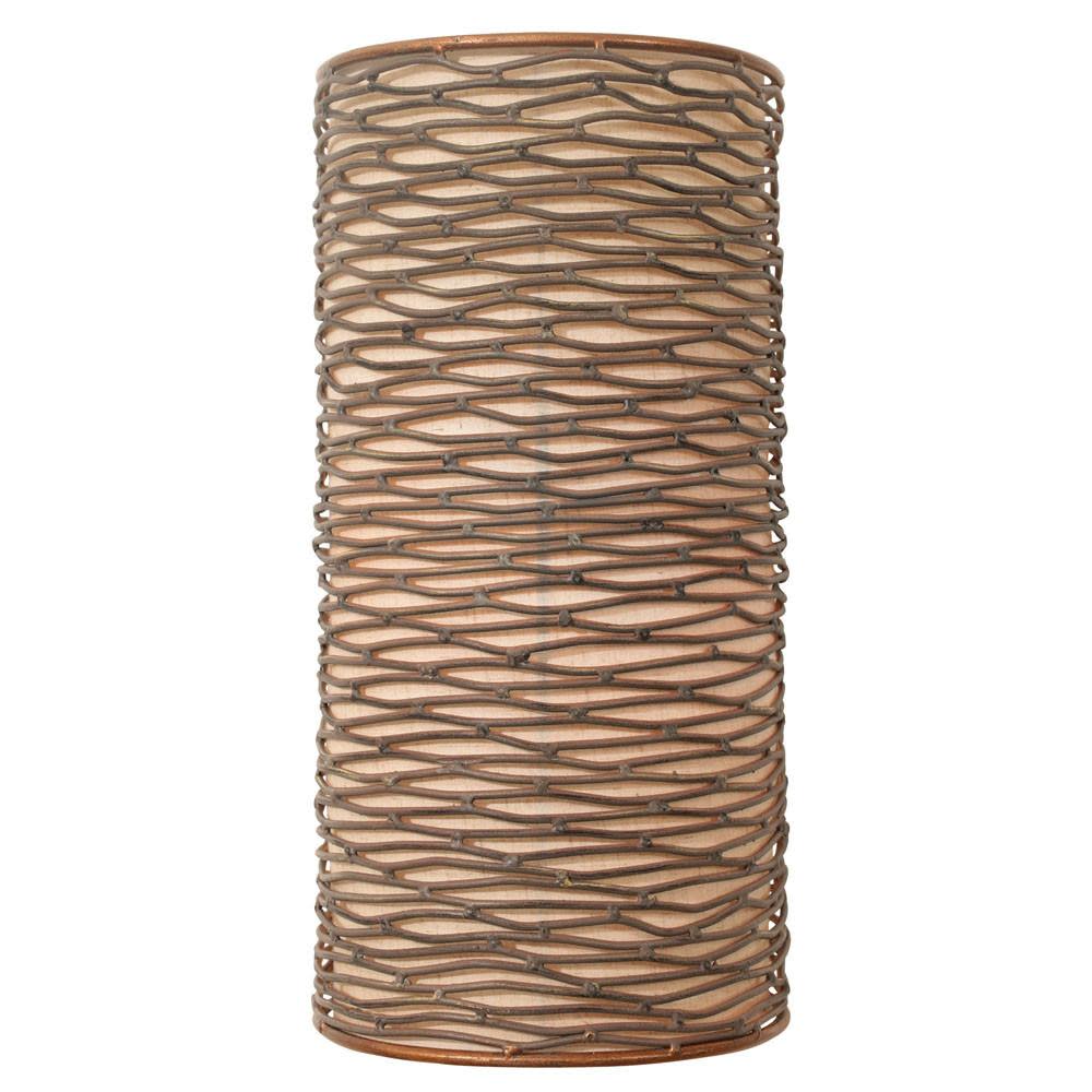 Photos - Chandelier / Lamp Varaluz 241W01 Flow 13" Hand Forged Recycled Steel Wall Sconce Hammered Ore with Recycled Steel Indoor Lighting Wall Sconces