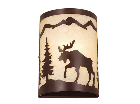 Photos - Chandelier / Lamp Yellow Stone Vaxcel Lighting WS55608 Yellowstone 11" Tall Wall Sconce Burnished Bronze Indoor Lighting Wall Sconces WS55608BBZ 