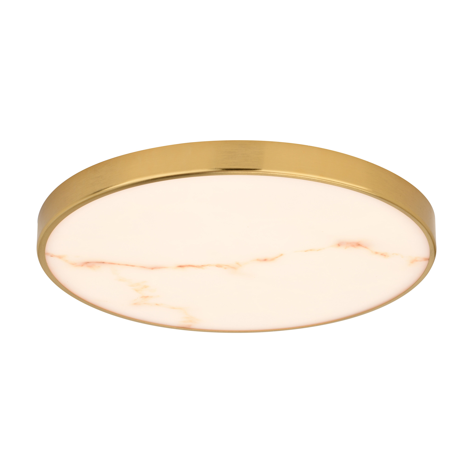 Photos - Chandelier / Lamp Aurelia Ceramiche Vaxcel Lighting C0354 Aurelia 12" Wide Flush Mount Ceiling Fixture Brushed Brass Indoor Lighting Ceiling Fixtures Flush Moun
