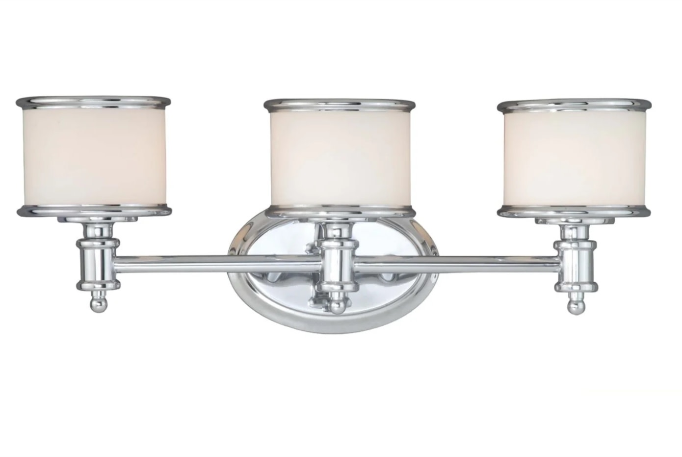 Photos - Chandelier / Lamp Carlisle Vaxcel Lighting CR-VLU003  3 Light 22-1/4" Wide Vanity Light Chrome Indoor Lighting Bathroom Fixtures Vanity Light C 