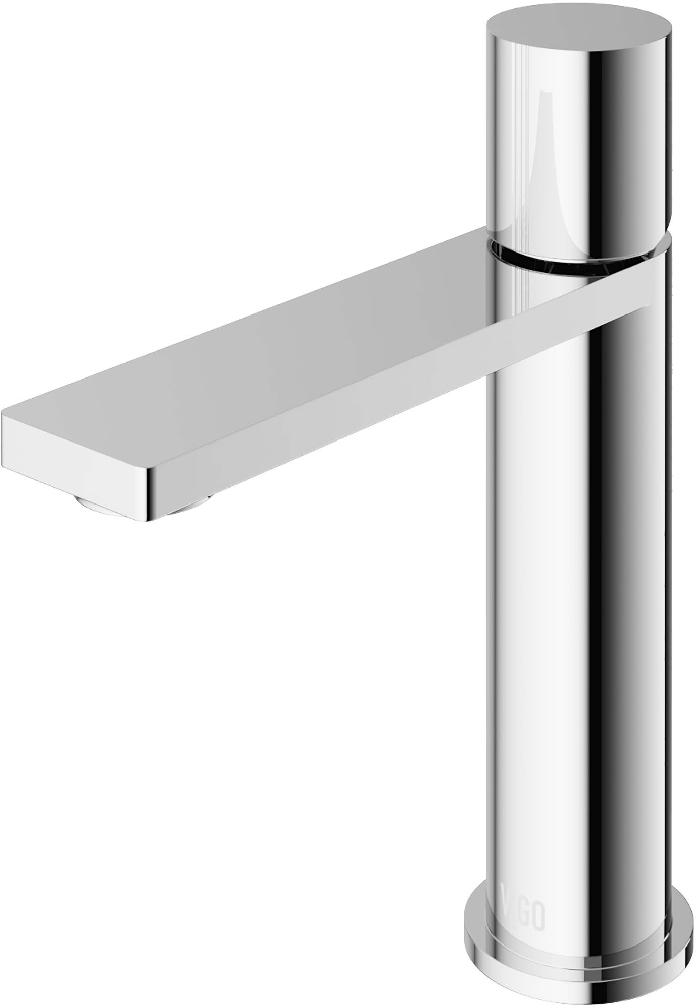 Photos - Tap Vigo VG01045 Halsey 1.2 GPM 8" Single Handle Single Hole Bathroom Faucet Chrome Faucet Bathroom Sink Faucets Single Handle V 