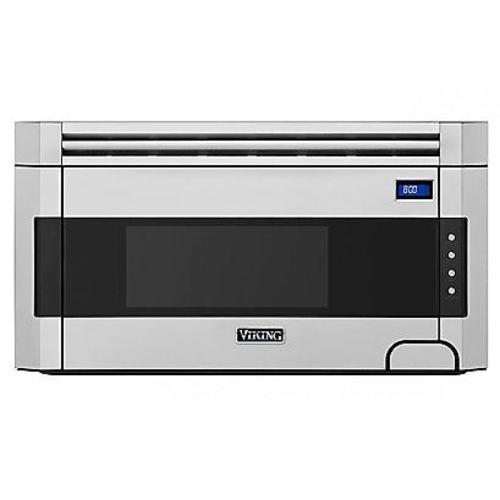 Photos - Microwave VIKING RVMH330 30 Inch Wide 1.5 Cu. Ft. Over-the-Range  with Instant Sensor Settings Stainless Steel Cooking Applia 
