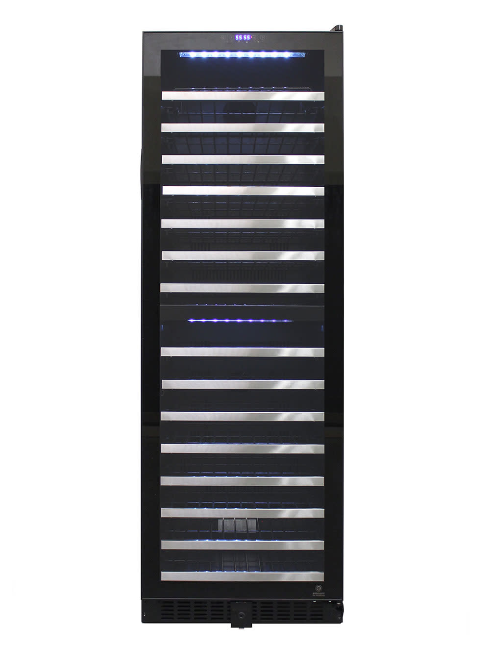 Photos - Other Large Appliances Vinotemp EL-142TSST 24 Inch Wide 155 Bottle Capacity Free Standing Wine Cooler with Touch Screen Controls and Security Lock
