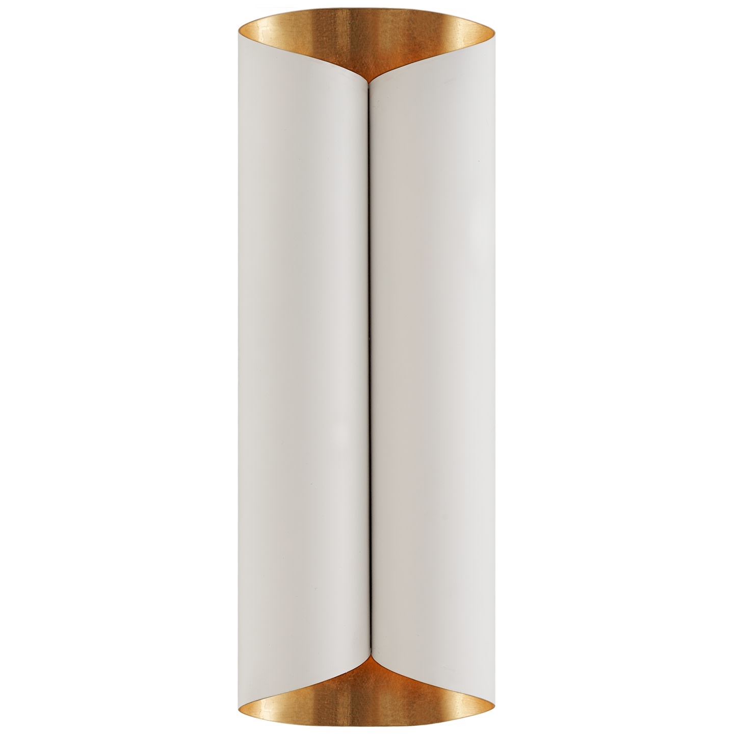 Photos - Chandelier / Lamp Visual Comfort ARN 2037 Selfoss 23" Large Sconce by AERIN Plaster White / Gild Indoor Lighting Wall Sconces ARN 2037PW/G