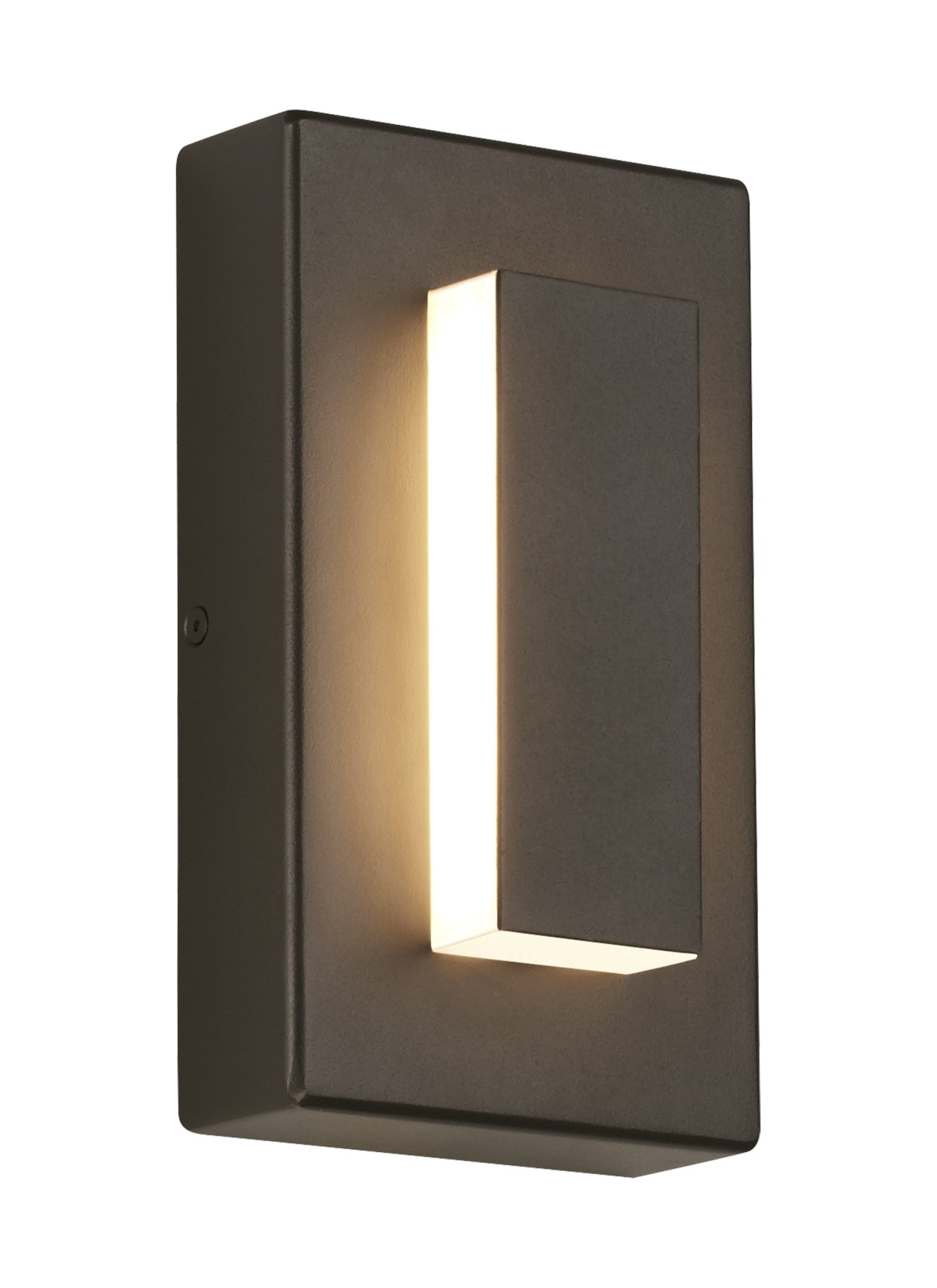 Photos - Floodlight / Street Light Comfort Visual  700OWASP9308DUNVSLF Aspen 8" Tall LED Outdoor Wall Sconce Bronze Outdoor Lighting Wall Sconces 700OWASP9308DZ 