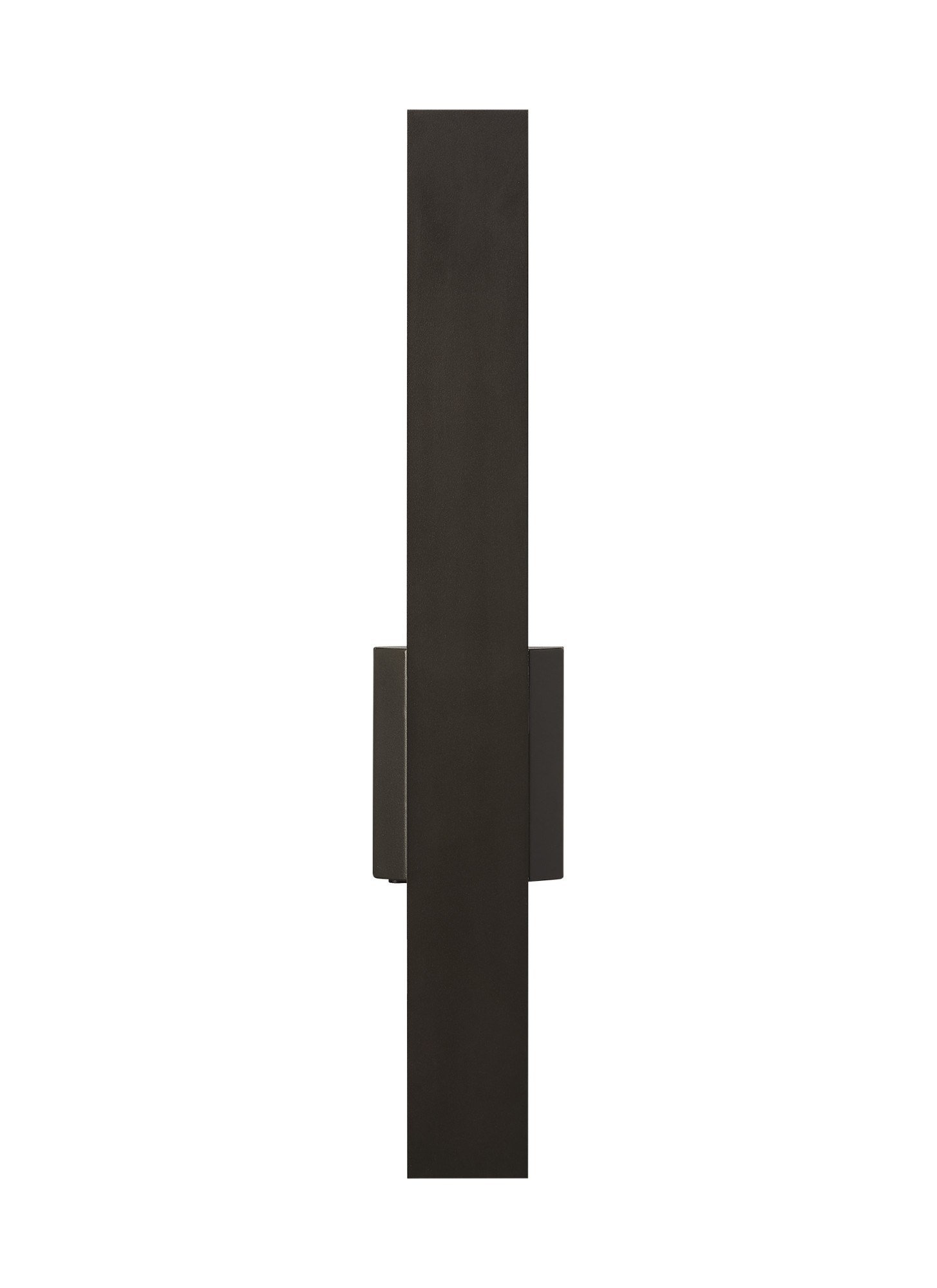 Photos - Floodlight / Street Light Visual Comfort 700OWBLD9273024UNV Blade 25" Tall LED Wall Sconce Bronze Outdoor Lighting Wall Sconces 700OWBLD9273024ZUNV