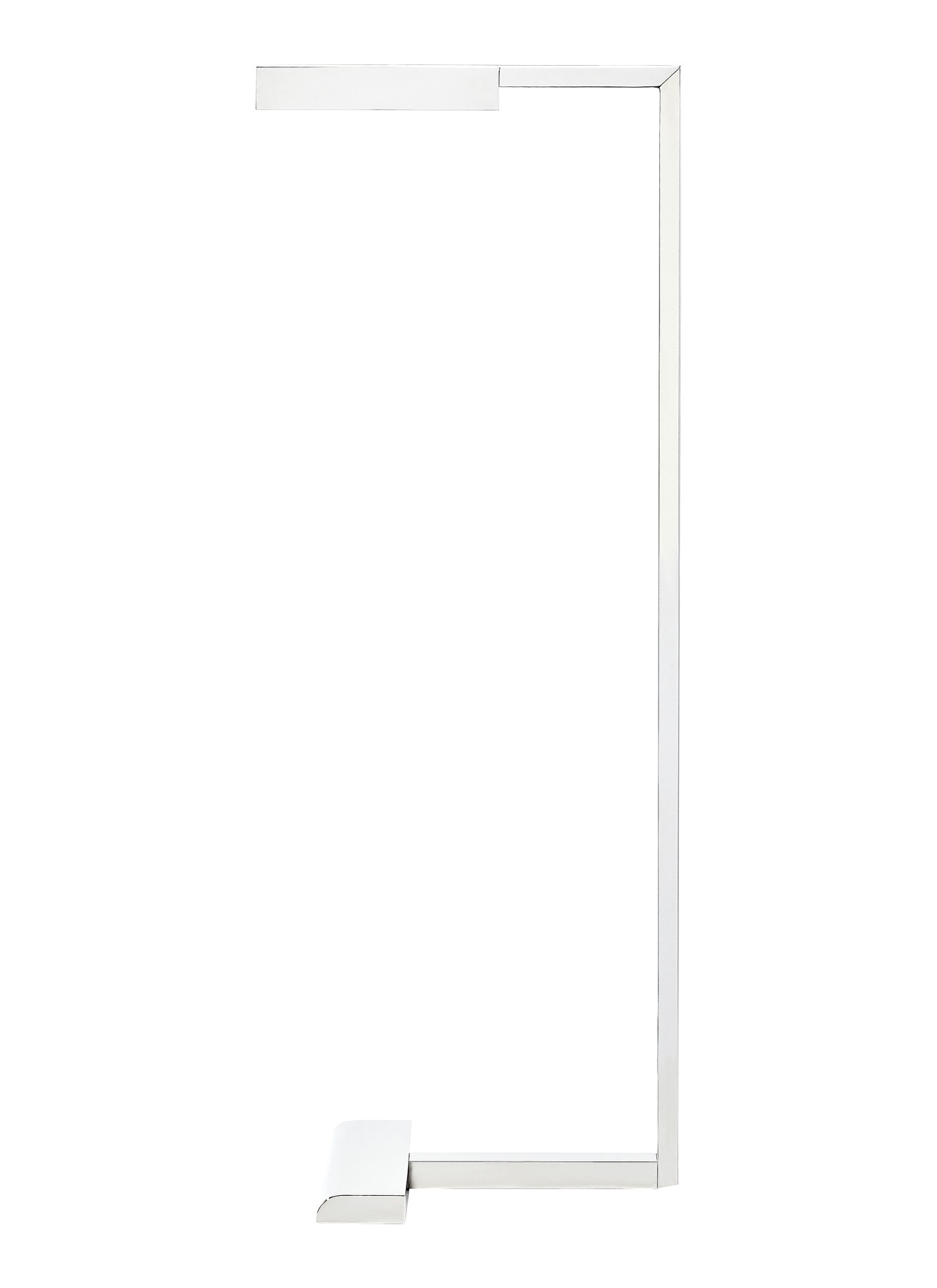 Photos - Chandelier / Lamp Visual Comfort 700PRTDES38-LED927 Dessau 38" Tall LED Arc Floor Lamp Polished Nickel Lamps Floor Lamps 700PRTDES38N-LED927