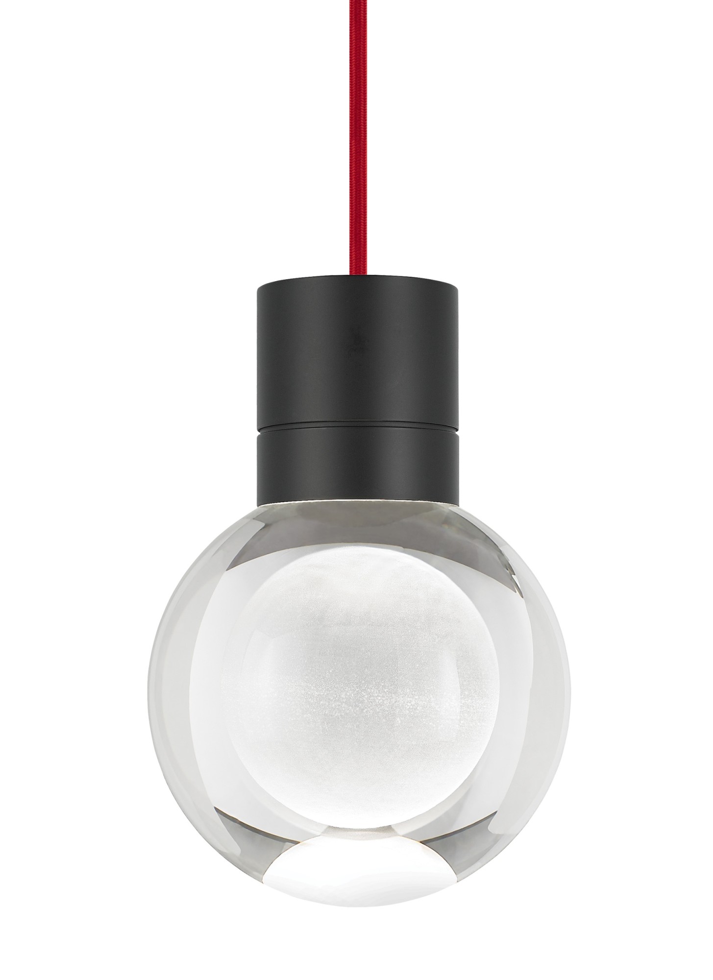 Photos - Chandelier / Lamp Mina Visual Comfort 700TDMINAP7C-LEDWD  7 Light 15-3/32" Wide LED Multi Light Pendant with a Clear Outer and Inner Etched Gla 