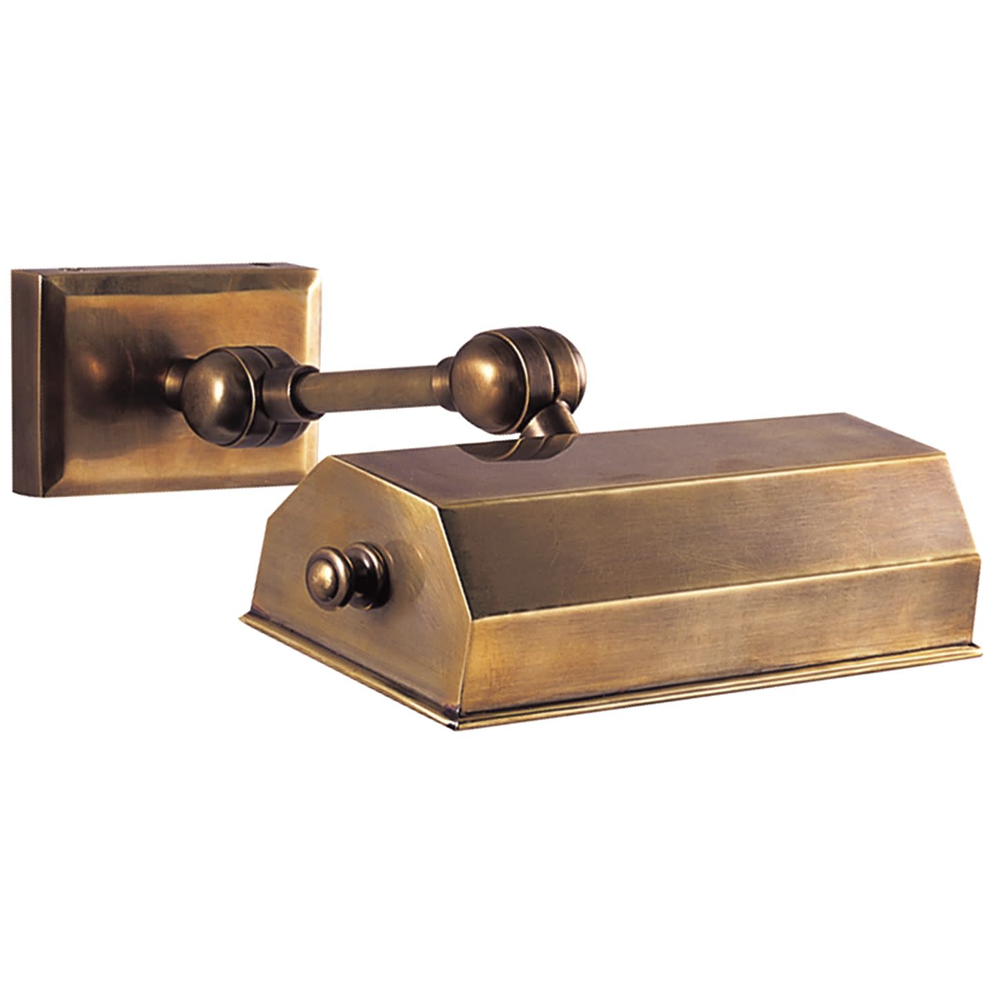 Photos - Chandelier / Lamp Picture Visual Comfort CHD5117 Dorchester 8" Hardwired or Plug-In  Light by E.F. Chapman Antique Burnished Brass Indoor Light 