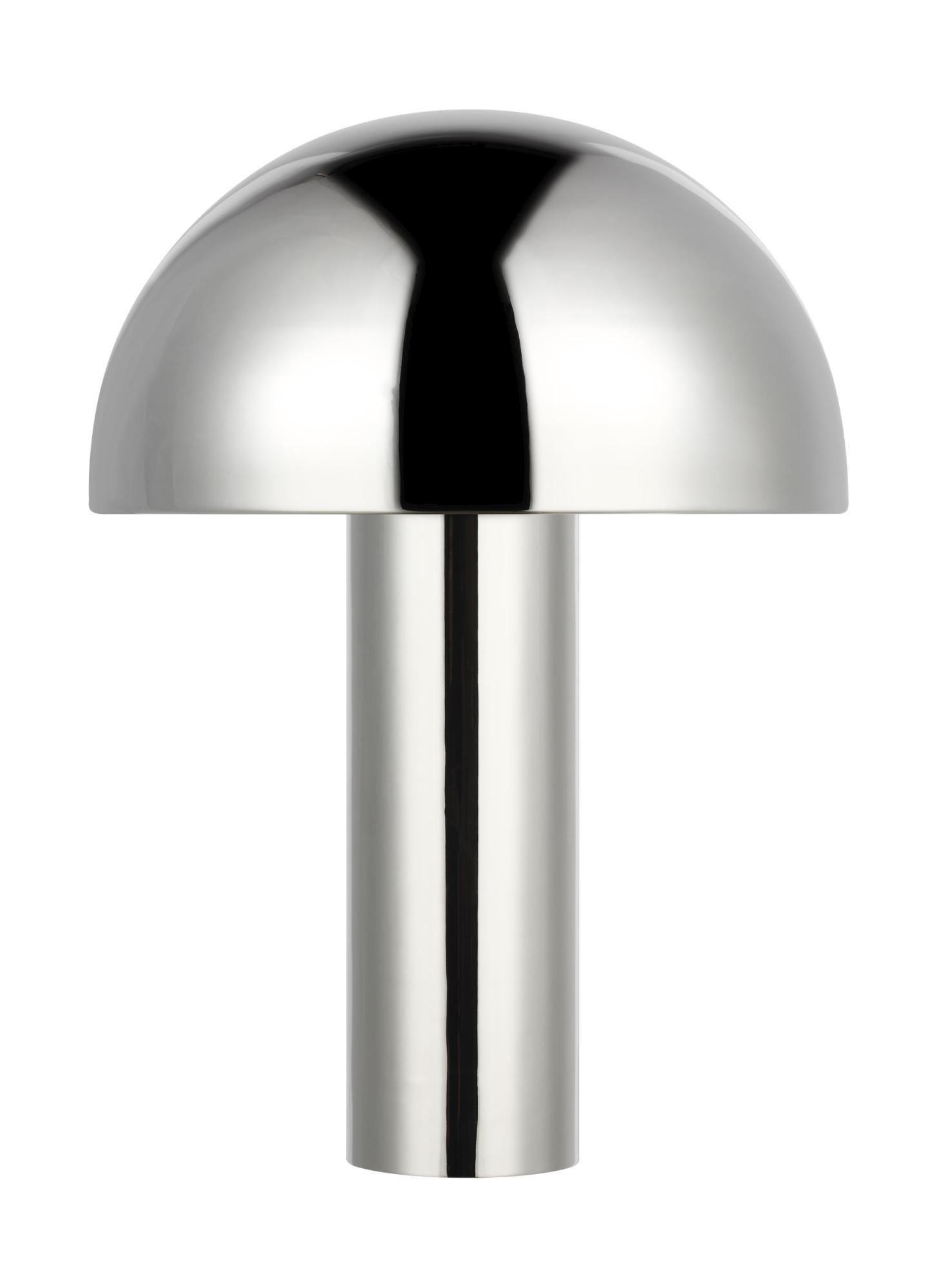 Photos - Desk Lamp Visual Comfort ET13221 Cotra 22" Tall Buffet Table Lamp Polished Nickel Lamps Table Lamps ET1322PN1