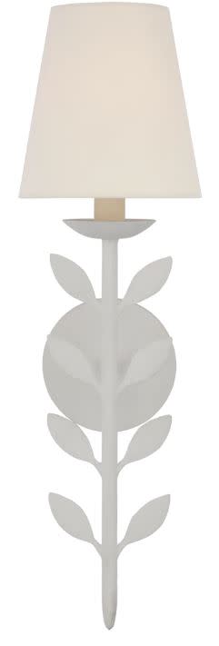 Photos - Chandelier / Lamp EDEN Visual Comfort JN2086 20" Tall Wall Sconce Plaster White Indoor Lighting Wall Sconces JN 2086PW-L
